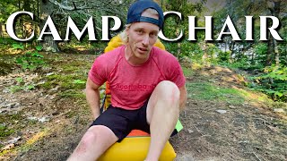 LIGHTEST amp COMFIEST Camping Chair  ThermaRest Trekker Chair REVIEW [upl. by Akemat]