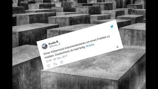 Künstler instrumentalisieren den Holocaust um einen Politiker zu mobben [upl. by Hazlett]