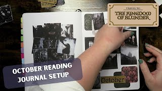 Setting up October in my reading journal [upl. by Mandy]