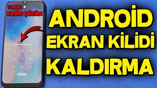 Android Telefon Yada Tablette UNUTULAN Ekran Şifresini Kaldırma Ve Açma Yöntemi 2024 [upl. by Eneri34]