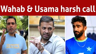 Reality of Wahab Riaz fight with Usama Mir [upl. by Airot]