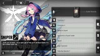 Arknights Blue Poison English Dub [upl. by Yrahk]