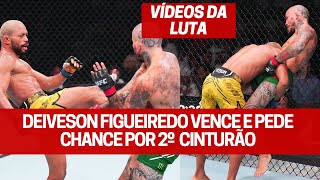 LUTA DEIVESON FIGUEIREDO VENCE MARLON VERA NO UFC ABU DHABI E PEDE CHANCE POR 2º CINTURÃO [upl. by Aehtla]