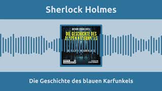 Sherlock Holmes – Die Geschichte des blauen Karfunkels Komplettes Hörbuch – Weihnachtskrimi [upl. by Einnoc]