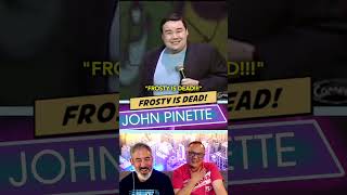 🤣JOHN PINETTE ☃️ FROSTY THE SNOWMAN ⛷️ shorts reaction comedy funny lol best [upl. by Hsiekal844]