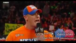 DesiRulezNET  WWE Monday Night Raw  012510  25th January 2010  Part 7 [upl. by Yetah]