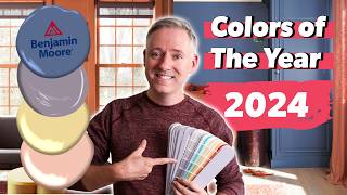 2024 COLOR TRENDS  Benjamin Moore Color of the Year REVEALED [upl. by Lothar]