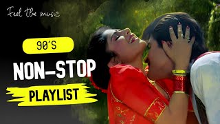 90s NonStop JukeBox  90s Superhit Bollywood Songs  Evergreen Romantic Songs  90s Video Jukebox [upl. by Peery89]