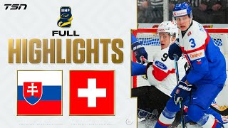 Slovakia vs Switzerland FULL HIGHLIGHTS  2024 World Junior Championship [upl. by Sammie]