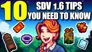 Uncover These 10 Incredible Stardew Valley 16 Tips [upl. by Airam]