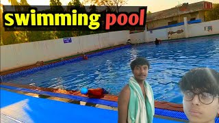 Swimming Pool Vlog Inder Singh Public School Pool [upl. by Yrod]