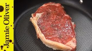 How To cook steak with Jamie Olivers mate Pete [upl. by Dranal808]