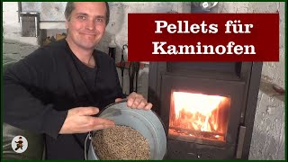 Pellets für Kaminofen verwenden [upl. by Lurie701]