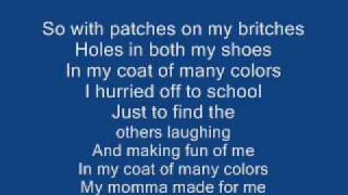 Coat Of Many Colors Dolly Parton  With Lyrics [upl. by Naic]