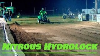 Nitrous Hydrolock backyardmafia dirtdrag atvdrag dirtrace atv quad nitrous racequad race [upl. by Artimid]