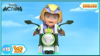 Vir The Robot Boy  The Mad Bike  English episodes for Kids  WowKidz Action [upl. by Malena]