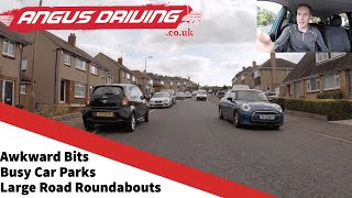 Edinburgh Currie Driving Test Route 2022  Route 1  All Four Manoeuvres  AngusDrivingcouk [upl. by Annej957]