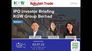 Rakuten Trade Ideas 🎯 Webinar  KGW Group Bhd [upl. by Dloraj413]