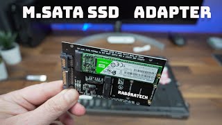 M2 ngff msata ssd to 25 adapter sata30 [upl. by Atinel]