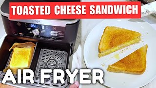 Perfect Cheese Toasted Sandwich In The Air Fryer cooking airfryer recipe [upl. by Speroni]