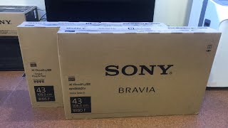 Sony 43” Smart Tv price in Bangladesh  43”W800F VS 43”W660F [upl. by Boylston24]