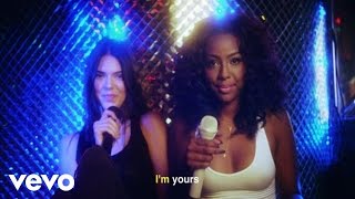 Justine Skye  I’m Yours Lyric Video ft Vic Mensa [upl. by Eellehs]