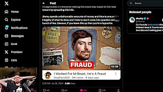 MrBeast Tried To Debunk Fraud Allegations [upl. by Shir]