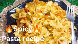 Spicy🔥 Pasta recipe like food explore [upl. by Hunley783]