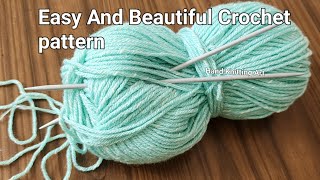 PERFECT👌 An unusual knitting stitch very easy and beautiful knitting pattern [upl. by Glarum39]