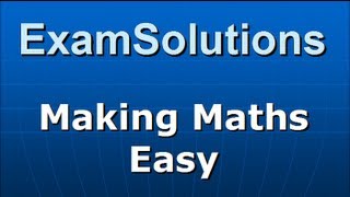 Factorising Quadratic Trinomials part 2  Tutorial 10  ExamSolutions [upl. by Ydieh122]