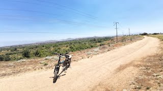 riding ebike at Hidden Valley Nature Ctr Santa Ana River Trail [upl. by Lawtun547]