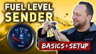 🛠 Fuel Level Sender  Basics and Setup  TECHNICALLY SPEAKING [upl. by Airebma]