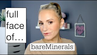 FULL FACE OF BARE MINERALS  OVER 40 [upl. by Aicertap]