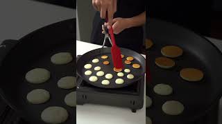 Mini Pancakes pancake tawa minipancakes breakfastideas breakfastrecipe [upl. by Viviana689]