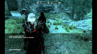 Skyrim glowing eyes bug fixed [upl. by Ahsemed]