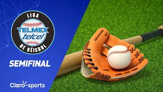 Liga Telmex Telcel de Béisbol en vivo  Semifinales [upl. by Lebbie]