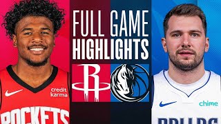 ROCKETS at MAVERICKS  FULL GAME HIGHLIGHTS  April 7 2024 [upl. by Bordiuk]