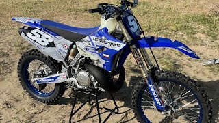 2021 YZ 250X Two Stroke  Bike Build and Break In [upl. by Bywaters376]