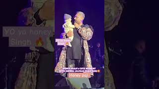 Honey paji cute moment in live concert with Alfaaz sons 😍glory trending viralshort melbourne [upl. by Areek]