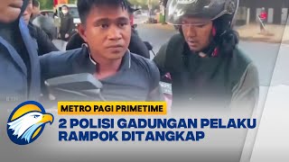 Modus Razia Rampas Motor 2 Polisi Gadungan Ditangkap  Metro Pagi Primetime [upl. by Relyks]