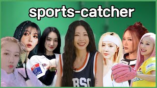 dreamcatcher being a sporty group 🏀 스포티한 드림캐쳐 [upl. by Iggep]