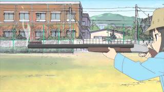 日常 Nichijou ep 1MAI PLAYS WITH HER DOG HD SUB [upl. by Assirt81]