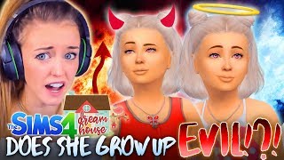 LILITH GROWS UP 👧🏼 But is she good or evil 😈The Sims 4 54🏡 [upl. by Eiramik682]