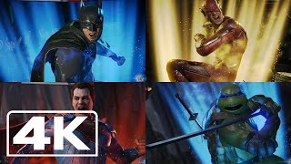 Injustice 2 All Super Moves And Victory Poses Including All DLCs 4K UHD 2022 [upl. by Meuser]