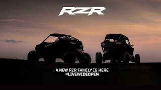 2022 RZR Wide Open Lineup Reveal  Polaris RZR [upl. by Ania29]