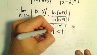 Interval and Radius of Convergence for a Series Ex 6 [upl. by Akisej606]