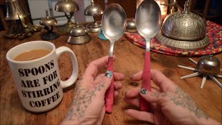 How to Play Spoons 1 Spoon Playing Grip Abby the Spoon Lady [upl. by Lundgren69]