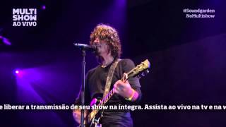 Superunknown  Soundgarden Live in Brazil [upl. by Lilith]