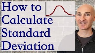 Standard Deviation How to Calculate by Hand Formula [upl. by Aned]