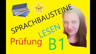 B1 Sprachbausteine  Übung  Lesen B1  Telc B1 Test [upl. by Ketti]